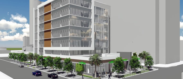 New Office Construction in Downtown Fort Lauderdale