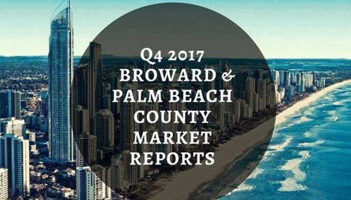 Broward and Palm Beach Counties, 4th Quarter 2017 Industrial and Office Market Performance